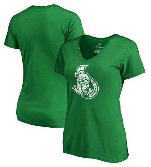 Women Ottawa Senators Fanatics Branded Plus Sizes St. Patrick's Day White Logo T-Shirt Kelly Green FengYun,We sell and wholesale Women Ottawa Senators Fanatics Branded Plus Sizes St. Patrick's Day White Logo T-Shirt Kelly Green FengYun on line form chian!
